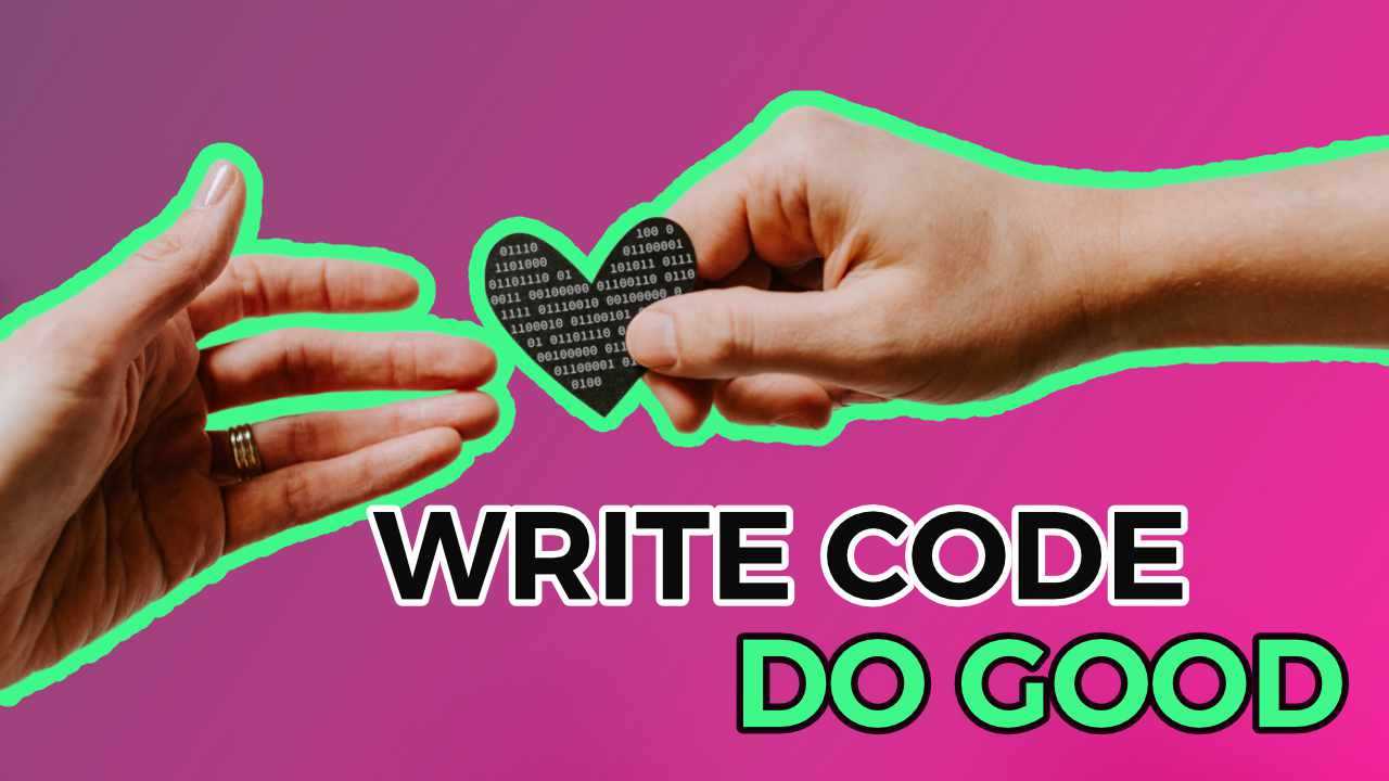 Get coding practice while doing good by volunteering featured image